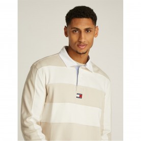 мъжки,тениски,tommy,jeans,tjm,entry,stripe,badge,rugby,ls,newsprint,white