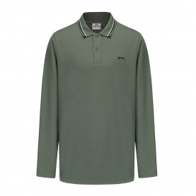 мъжки,блузи,с,яка,slazenger,long,sleeve,tipped,polo,men,sage