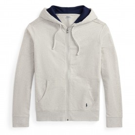 Суичър Polo Ralph Lauren Lounge Zip Hoodie - Taylor Heather суичър,мъжки,горнища,с,качулка,polo,ralph,lauren,lounge,zip,hoodie,taylor,heather