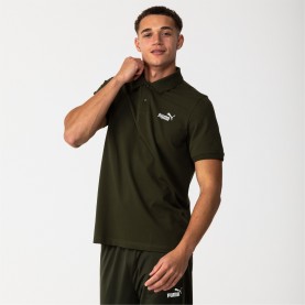Блуза с яка Puma Mens No.1 Pique Short-Sleeve Polo Shirt - Khaki Green блуза,с,яка,puma,men,s,no,1,pique,short,sleeve,polo,shirt,khaki,green