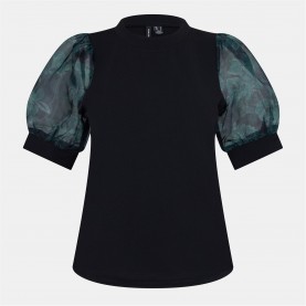 дамски,ризи,дамски,облекла,размер,vero,moda,silja,top,ld99,black,wild,rose