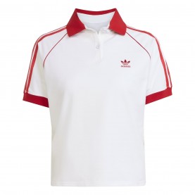 Adidas Adidas Sst Ss Polo Ld99 - White разпродажба,adidas,дамски,топове,дамски,блузи,с,яка,adidas,adidas,sst,ss,polo,ld99,white