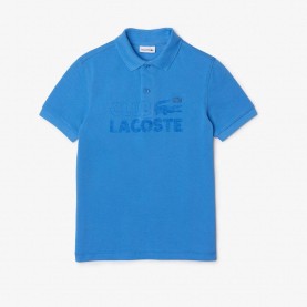 Детска блуза с яка Lacoste Unisex Kids Logo Short-Sleeve Polo Shirt - Ethereal детска,блуза,с,яка,lacoste,unisex,kids,logo,short,sleeve,polo,shirt,ethereal
