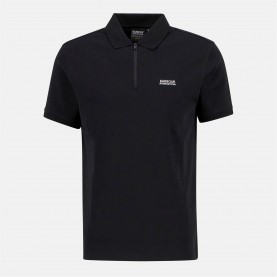 Блуза с яка Barbour International Innes Polo Shirt - Black BK11 блуза,с,яка,облекла,на,разпродажба,мъжки,тениски,barbour,international,innes,polo,shirt,black,bk11
