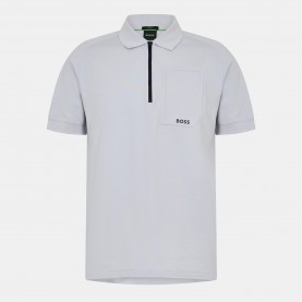 Boss Mens HBG Urban Tech Polo - Grey мъжки,тениски,boss,men,s,hbg,urban,tech,polo,grey
