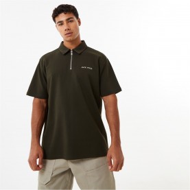 мъжки,тениски,jack,wills,interlock,zip,polo,khaki