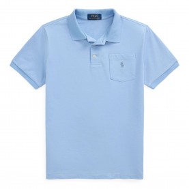 Риза с къс ръкав Polo Ralph Lauren Kids Logo Short Sleeve Shirt - Chmbry Blue риза,с,къс,ръкав,polo,ralph,lauren,kids,logo,short,sleeve,shirt,chmbry,blue
