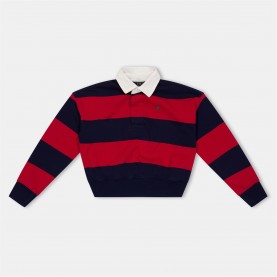 детски,3/4,панталони,polo,ralph,lauren,kids',rugby,shirt,red,navy