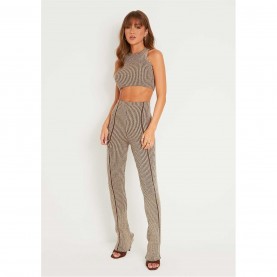 панталони,missy,empire,knit,trousers,brown