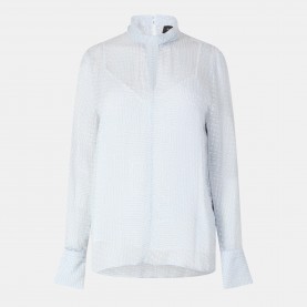 Boss Womens Balayna Long-Sleeve Blouse - Open Misc дамски,ризи,boss,women,s,balayna,long,sleeve,blouse,open,misc