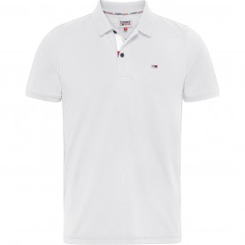 мъжка,блуза,с,яка,мъжки,тениски,tommy,jeans,jeans,tjm,slim,placket,polo,shirt,mens,white