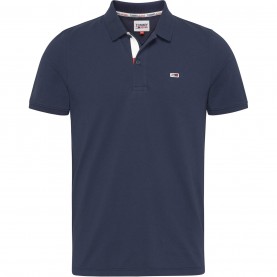 мъжка,блуза,с,яка,мъжки,тениски,tommy,jeans,jeans,tjm,slim,placket,polo,shirt,mens,navy