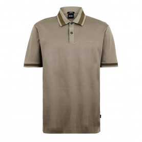 блуза,с,яка,мъжки,тениски,boss,men,s,hbb,phillipson,cotton,short,sleeve,polo,shirt,open,brown