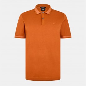 блуза,с,яка,облекла,на,разпродажба,мъжки,тениски,boss,men's,hbb,phillipson,cotton,short,sleeve,polo,shirt,dark,orange,809