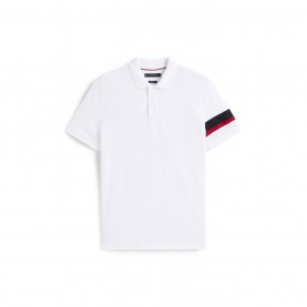 блуза,с,яка,облекла,на,разпродажба,мъжки,тениски,tommy,hilfiger,men's,short,sleeve,polo,shirt,white,ybr