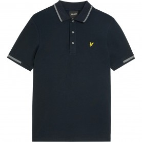 облекла,на,разпродажба,мъжки,тениски,lyle,and,scott,lyle,tipped,polo,sn54,dark,navy,x941