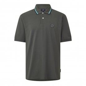 Блуза с яка Armani Exchange Polo Shirt - Green блуза,с,яка,мъжки,тениски,armani,exchange,polo,shirt,green
