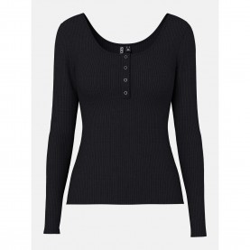 Pieces Kitte Ls Top Ld63 - Black pieces,kitte,ls,top,ld63,black