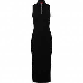 рокля,дамски,топове,hugo,nerie,long,sleeve,dress,black