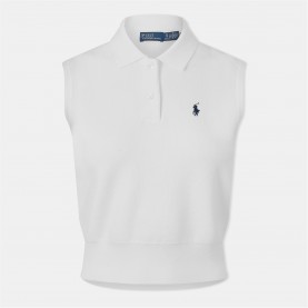 Риза с къс ръкав POLO RALPH LAUREN Women's Short Sleeve Shirt - WHITE риза,с,къс,ръкав,дамски,топове,polo,ralph,lauren,women's,short,sleeve,shirt,white