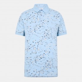 Блуза с яка Peter Werth Mens Fleet Short Sleeve Polo Shirt - All Over Print блуза,с,яка,peter,werth,men,s,fleet,short,sleeve,polo,shirt,all,over,print