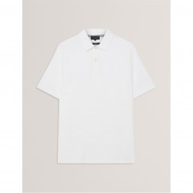 Ted Baker Ted Mercerised Polo Sn00 - White облекла,на,разпродажба,мъжки,тениски,ted,baker,ted,mercerised,polo,sn00,white