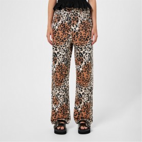 панталони,дамски,чорапогащи,и,клинове,hugo,hisanna,leopard,trousers,open,misc