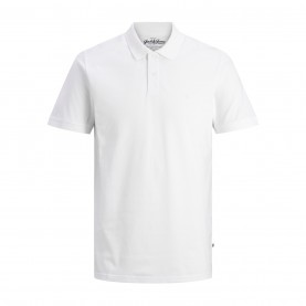 Блуза с яка Jack and Jones Men's Short Sleeve Polo Shirt - White блуза,с,яка,мъжки,блузи,с,яка,jack,and,jones,men's,short,sleeve,polo,shirt,white