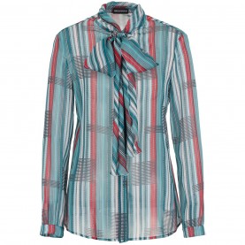 дамски,ризи,emporio,armani,georgette,bow,blouse,fantasia