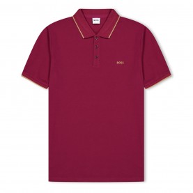 детски,облекла,boss,short,sleeve,polo,juniors,crimson,95l