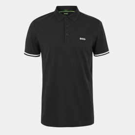 Блуза с яка Boss Mens Paddy Short-Sleeve Polo Shirt - Dark Blue блуза,с,яка,мъжки,тениски,boss,men,s,paddy,short,sleeve,polo,shirt,dark,blue