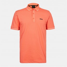 блуза,с,яка,облекла,на,разпродажба,мъжки,тениски,boss,men's,paule,short,sleeve,polo,shirt,open,red