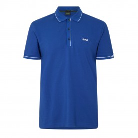 блуза,с,яка,облекла,на,разпродажба,мъжки,тениски,boss,men's,paule,short,sleeve,polo,shirt,turquoise,aqua