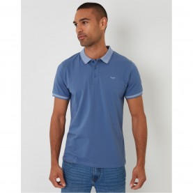 облекла,на,разпродажба,мъжки,блузи,с,яка,threadbare,polo,shandy,sn99,denim,blue