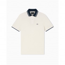 блуза,с,яка,мъжки,тениски,armani,exchange,polo,shirt,off,white