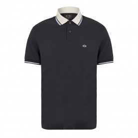 блуза,с,яка,мъжки,тениски,armani,exchange,men's,short,sleeve,polo,shirt,deep,navy