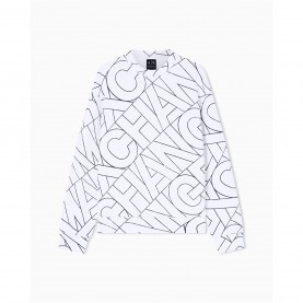 блуза,облекла,на,разпродажба,мъжки,тениски,armani,exchange,sweatshirt,ivory,multi