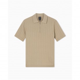 блуза,с,яка,мъжки,тениски,armani,exchange,men's,knitted,polo,shirt,winter,beige