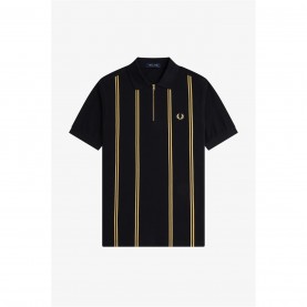 облекла,на,разпродажба,мъжки,тениски,fred,perry,fred,vert,strp,polo,sn62,blk,gld,90a