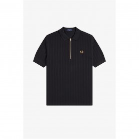 Fred Perry Fred Pique Strp Polo Sn62 - Blk/Gld 102 мъжки,тениски,fred,perry,fred,pique,strp,polo,sn62,blk,gld,102