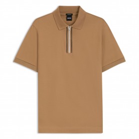 блуза,с,яка,мъжки,тениски,boss,men,s,h,paras,65,polo,quarter,zip,shirt,med,beige,260