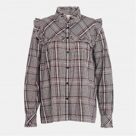 дамски,ризи,barbour,adela,shirt,sepia,tartan