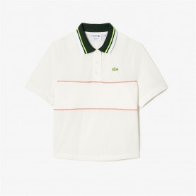Lacoste Lacoste Sht Sleeved Ld99 - Flour дамски,топове,lacoste,lacoste,sht,sleeved,ld99,flour