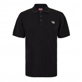 блуза,с,яка,мъжки,тениски,kenzo,men,s,wild,tiger,short,sleeve,polo,shirt,black