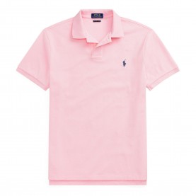 риза,с,къс,ръкав,мъжки,тениски,polo,ralph,lauren,men,s,custom,slim,short,sleeve,shirt,carmel,pink