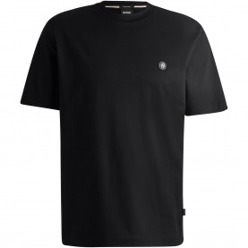 тениска,мъжки,тениски,boss,mens,boss,black,taut,minimalist,design,t,shirt,with,logo,detail,black,001