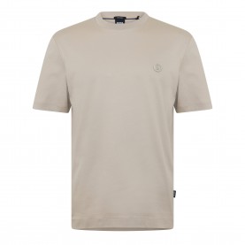 тениска,мъжки,тениски,boss,mens,boss,black,taut,minimalist,design,t,shirt,with,logo,detail,beige,286