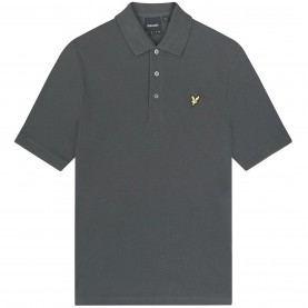 блуза,с,яка,мъжки,тениски,lyle,and,scott,basic,short,sleeve,polo,shirt,gunmetal,w635