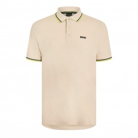 Блуза с яка Boss Mens Paddy Short-Sleeve Polo Shirt - Open White блуза,с,яка,мъжки,тениски,мъжки,потници,мъжки,блузи,с,яка,boss,men,s,paddy,short,sleeve,polo,shirt,open,white