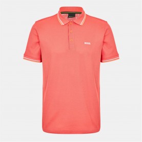 блуза,с,яка,облекла,на,разпродажба,мъжки,тениски,boss,men's,paddy,short,sleeve,polo,shirt,open,red